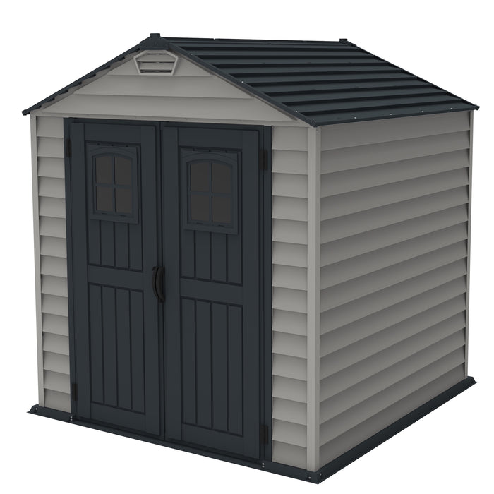 DURAMAX StoreMax Plus 7' x 7' Vinyl Shed with Floor 30325