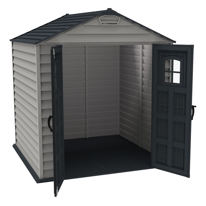 DURAMAX StoreMax Plus 7' x 7' Vinyl Shed with Floor 30325