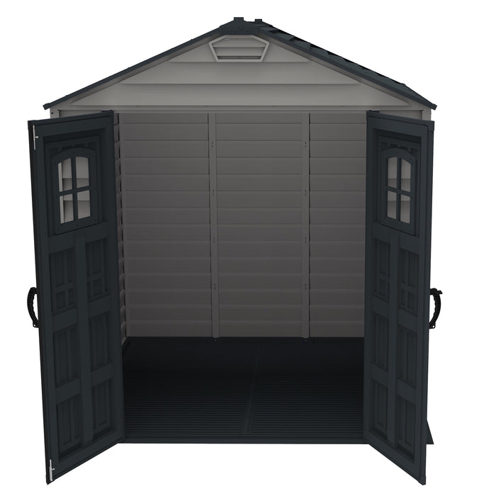 DURAMAX StoreMax Plus 7' x 7' Vinyl Shed with Floor 30325