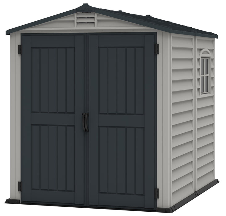 DURAMAX StoreMate 6' x 6' Plus Vinyl Shed With Floor 30425