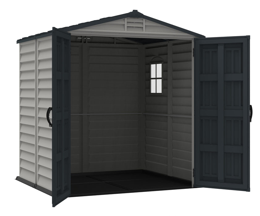 DURAMAX StoreMate 6' x 6' Plus Vinyl Shed With Floor 30425