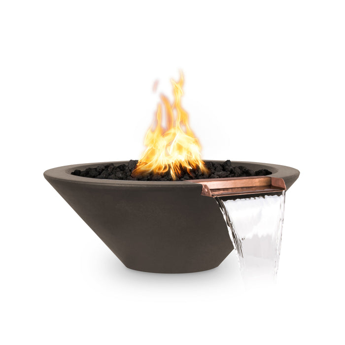 The Outdoor Plus Cazo Fire & Water Bowl ™ Gfrc Concrete OPT