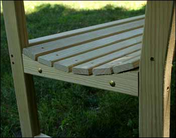 Creekvine Design Treated Pine English Garden Bench