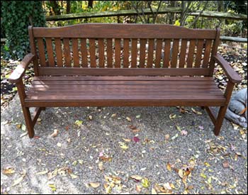 Creekvine Design Treated Pine English Garden Bench