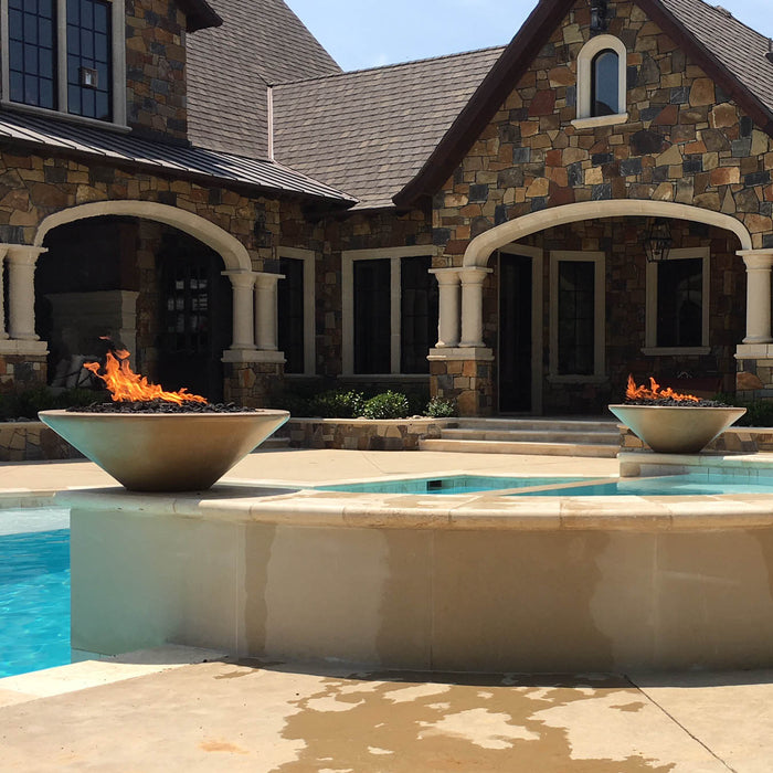 The Outdoor Plus Cazo Fire Bowl ™ – GFRC Concrete OPT