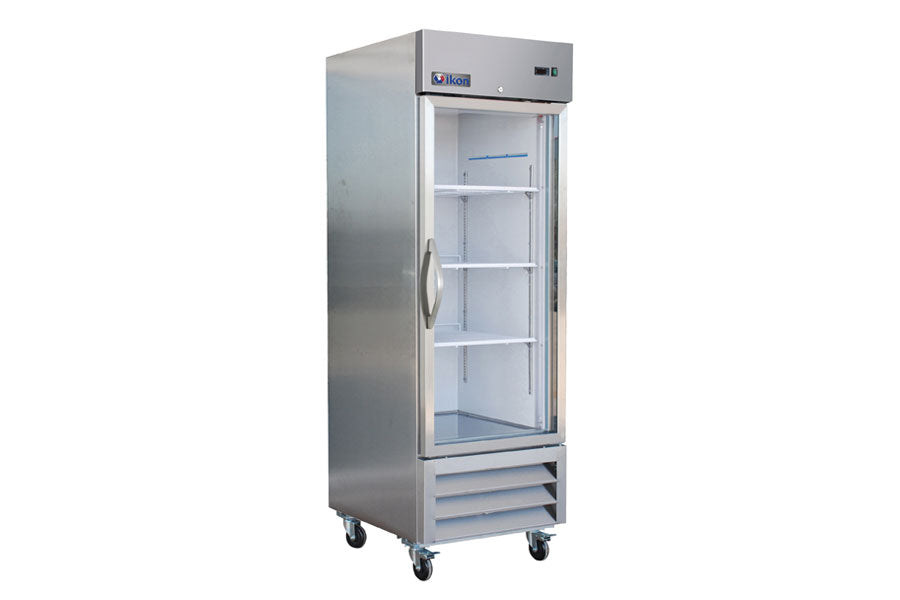 IKON 82.3" x 26.8" Upright Bottom Mount Refrigerator IB27FG