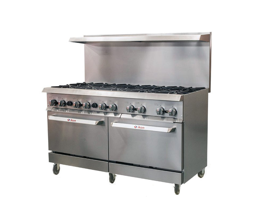 IKON 60.2" x 63" Gas range - 10 Burners with Oven IR-10-60