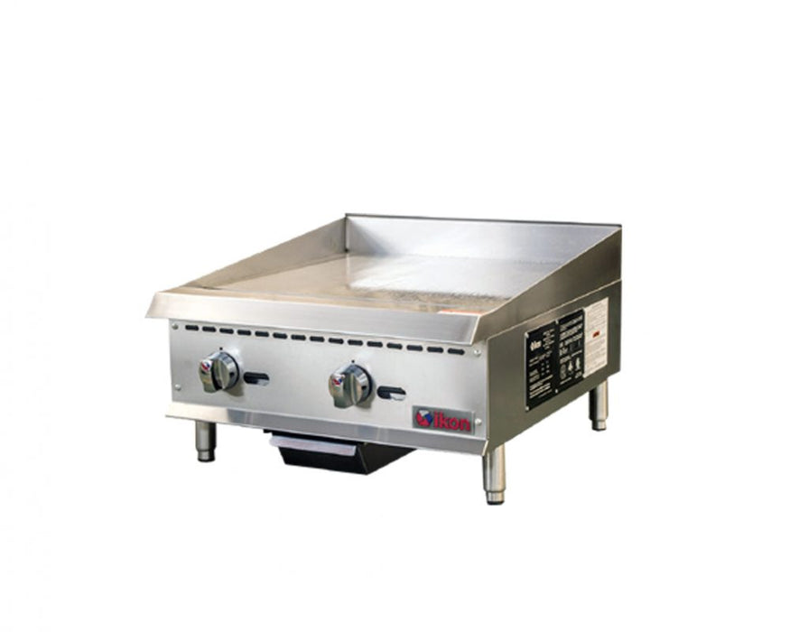 IKON 32" x 24" Thermostat griddle - 24” ITG-24