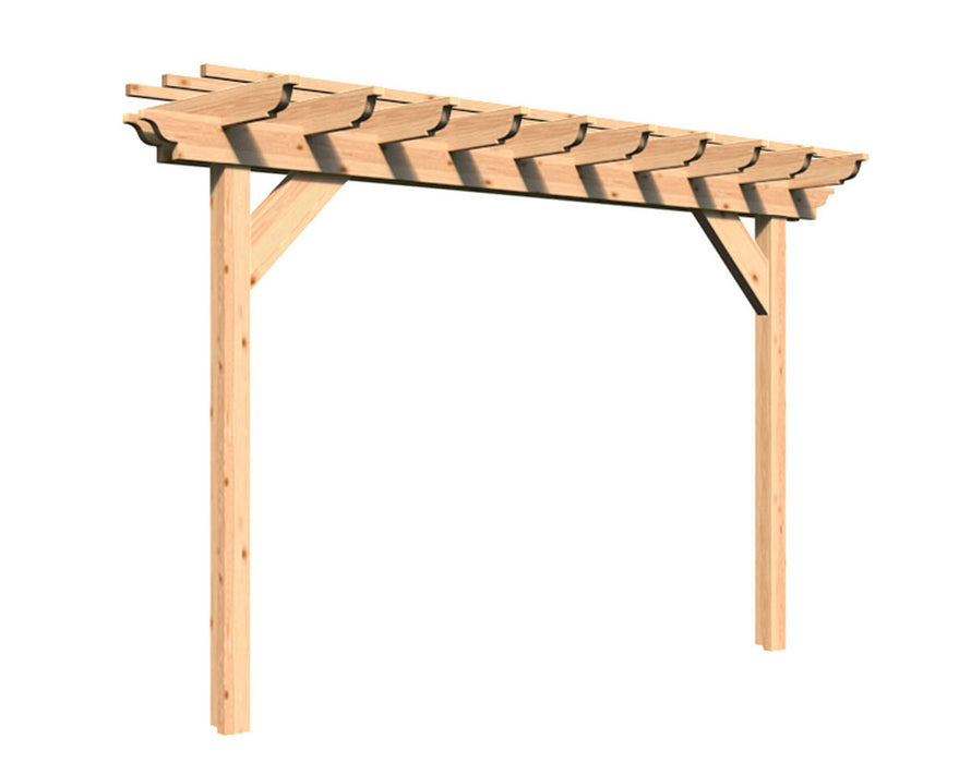 Creekvine Design Red Cedar Monterrey Pergola