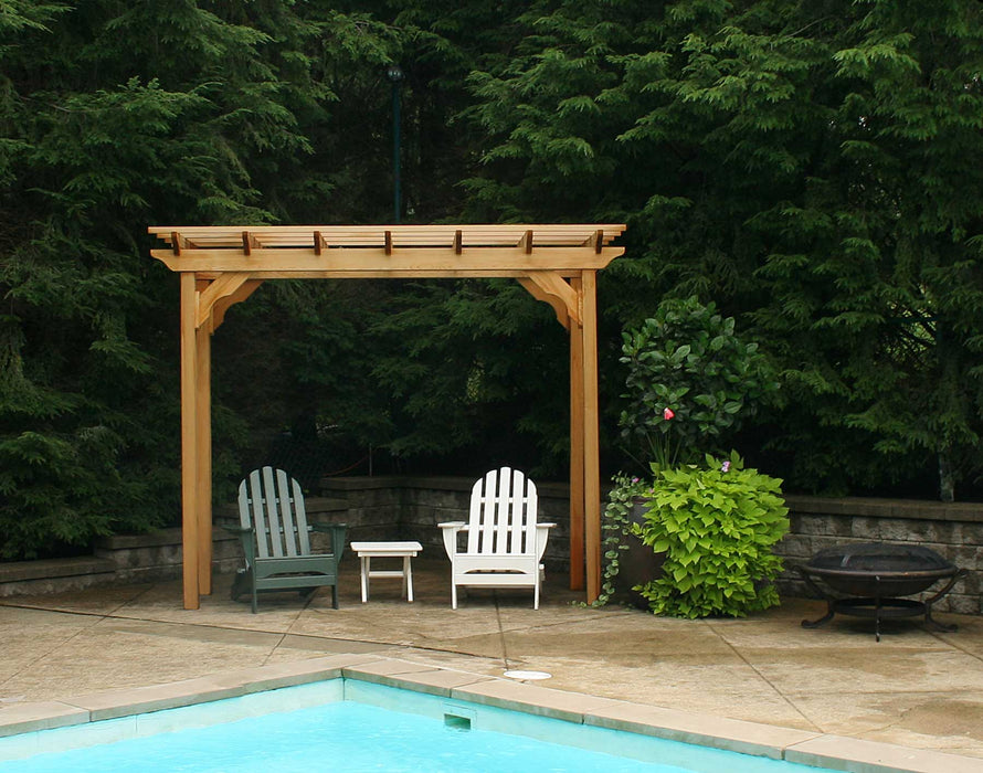 Creekvine Design Cedar New Dawn Pergola