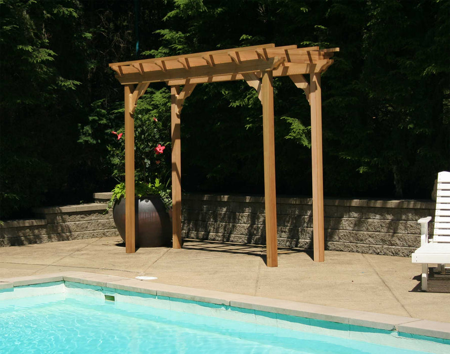 Creekvine Design Cedar New Dawn Pergola