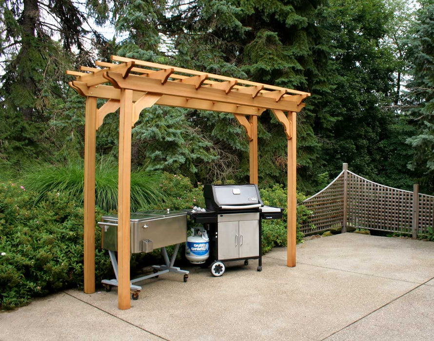 Creekvine Design Cedar New Dawn Pergola