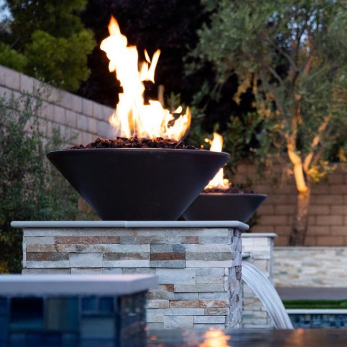 The Outdoor Plus Cazo Fire Bowl ™ – GFRC Concrete OPT