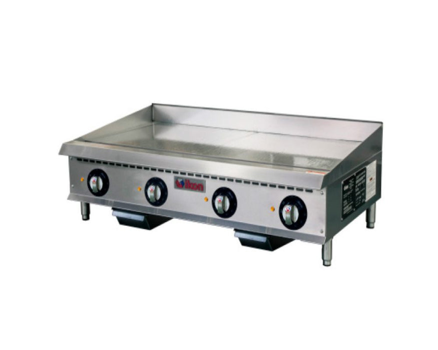 IKON 19.3" x 48" Electric Thermostatic griddle - 48” ITG-48E