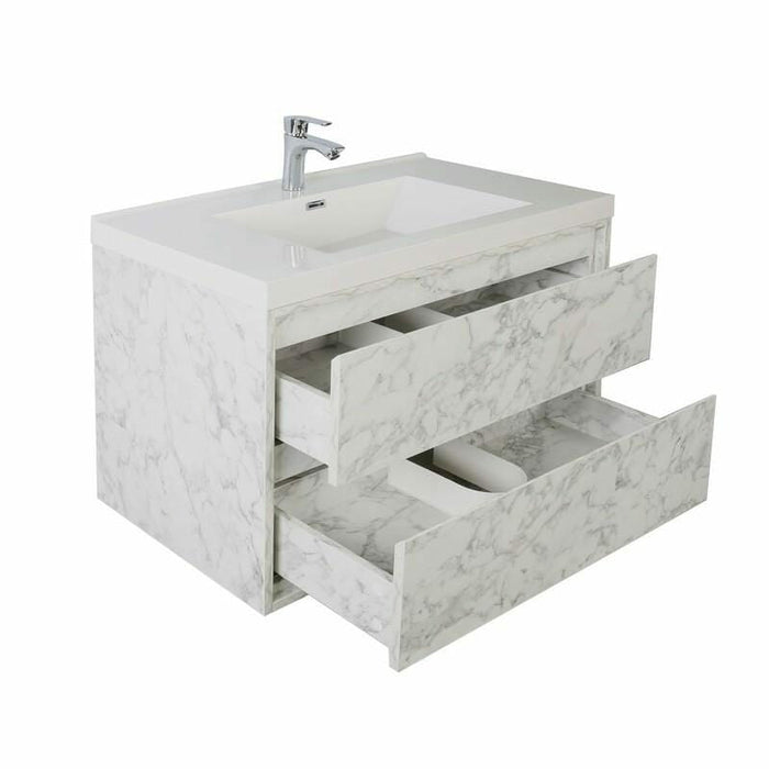 Moreno Bath Sage 42 Inch Wall Mounted Modern Vanity MOM842