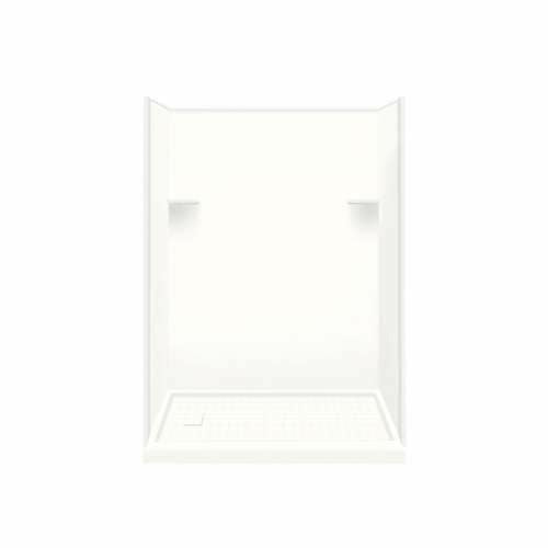 Transolid Studio 32-In X 60-In X 75-In Solid Surface Alcove Shower Kit RKWF6027