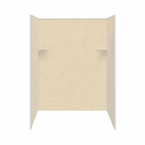 Transolid Studio Solid Surface 60-In X 72-In Shower Wall Surround RBE6067