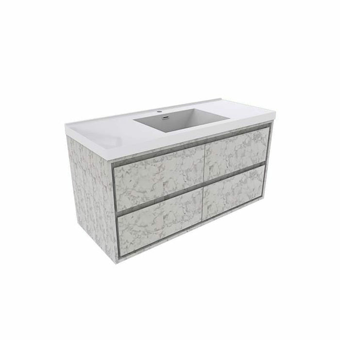 Moreno Bath Sage 60 Inch Single Sink Wall Mounted Modern Vanity MOM860S