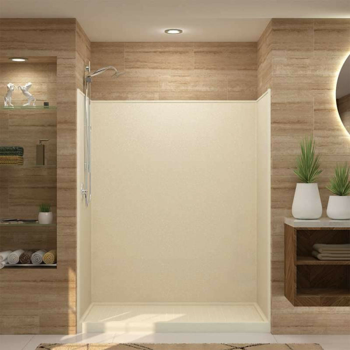 Transolid Studio Solid Surface 60-In X 72-In Shower Wall Surround RBE6067