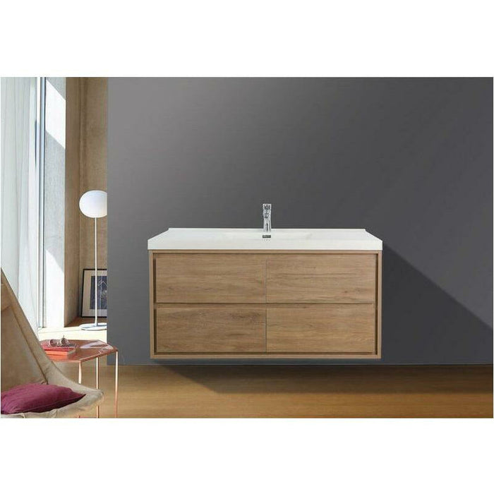 Moreno Bath Sage 60 Inch Single Sink Wall Mounted Modern Vanity MOM860S