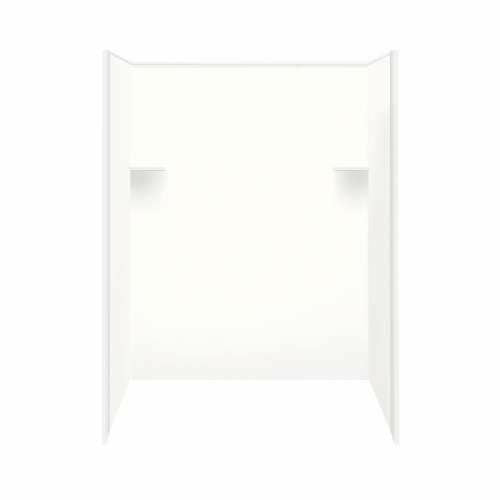 Transolid Studio Solid Surface 60-In X 72-In Shower Wall Surround RBE6067