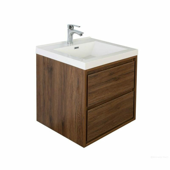 Moreno Bath Sage 24 Inch Wall Mounted Modern Vanity MOM824