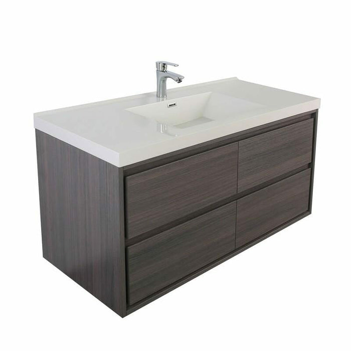 Moreno Bath Sage 48 Inch Single Sink Wall Mounted Modern Vanity MOM848S