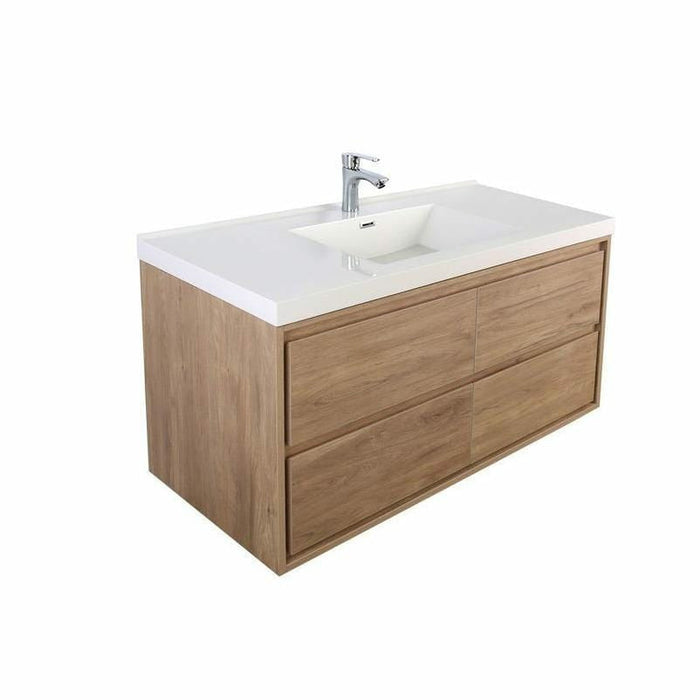 Moreno Bath Sage 60 Inch Single Sink Wall Mounted Modern Vanity MOM860S