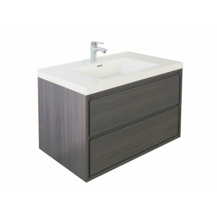 Moreno Bath Sage 36 Inch Wall Mounted Modern Vanity MOM836