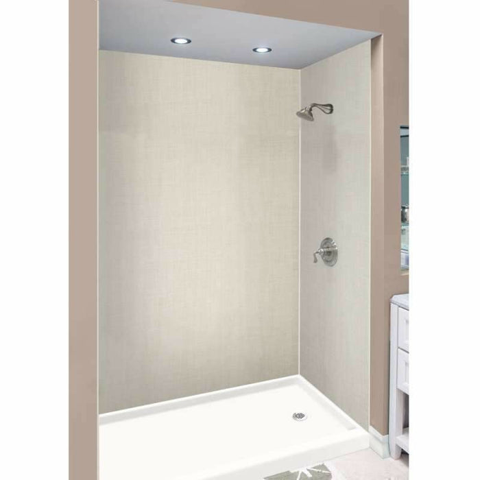 Transolid Expressions 32-In X 60-In X 96-In Glue To Wall Tub/Shower Wall Kit EWK603296