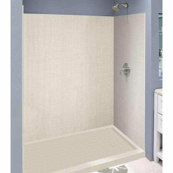 Transolid Expressions 32-In X 60-In X 72-In Glue To Wall Tub/Shower Wall Kit EWK603272