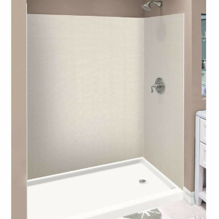 Transolid Expressions 36-In X 60-In X 72-In Glue To Wall Tub/Shower Wall Kit EWK603672