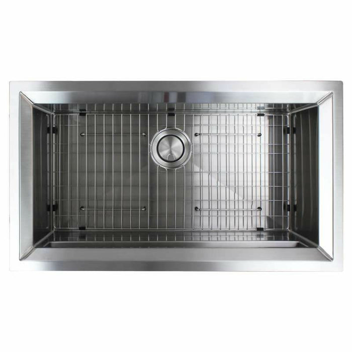 Transolid Studio Stainless Steel 33-In Undermount Kitchen Sink PUSS331911