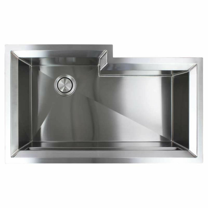 Transolid Studio Stainless Steel 35-In Undermount Kitchen Sink PUSSO352111