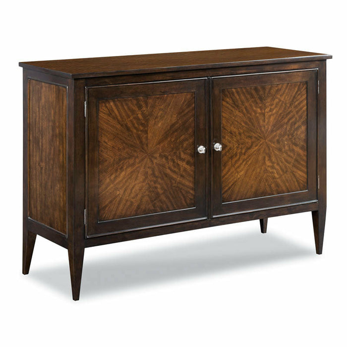 Woodbridge Furniture 52”W x 36.5"H Graham Hall Cabinet Tribeca Finish 3092-05