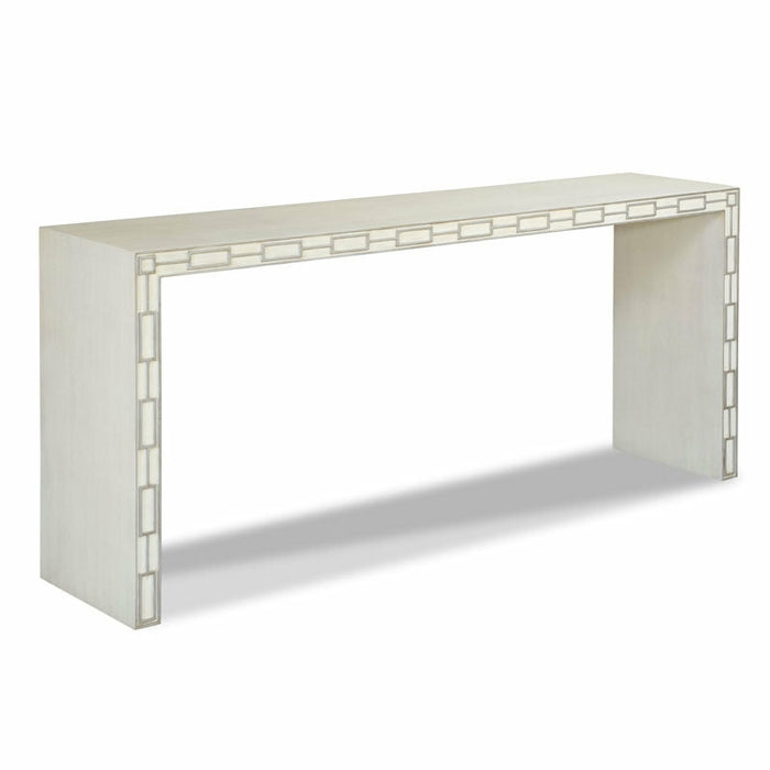 Woodbridge Furniture 75”W x 33"H Caymus Console Table Carrara Finish 3119-62