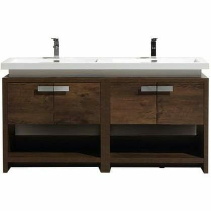 Moreno Bath Levi 63 Inch Vanity With Cubby Hole L1600