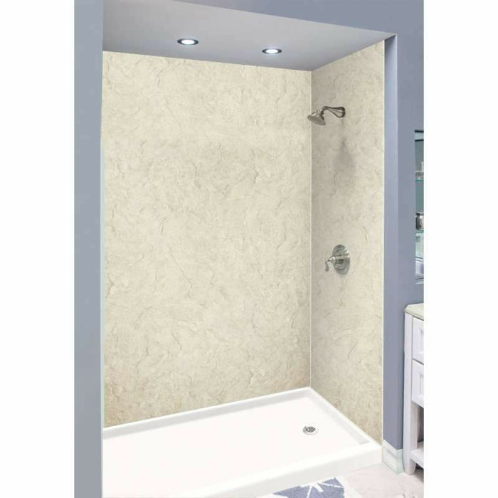 Transolid Expressions 32-In X 60-In X 96-In Glue To Wall Tub/Shower Wall Kit EWK603296