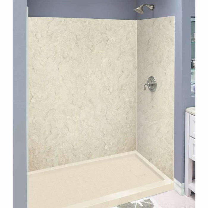 Transolid Expressions 32-In X 60-In X 72-In Glue To Wall Tub/Shower Wall Kit EWK603272