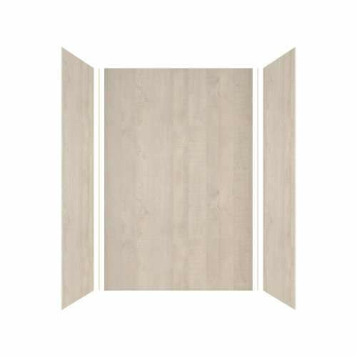 Transolid Expressions 36-In X 48-In X 72-In Glue To Wall Shower Wall Kit EWK483672