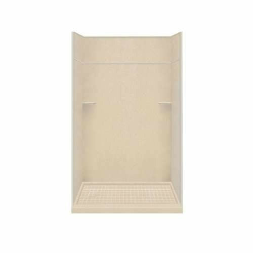 Transolid Studio Solid Surface 60-In X 96-In Alcove Shower Kit with Extension RKWFX6007