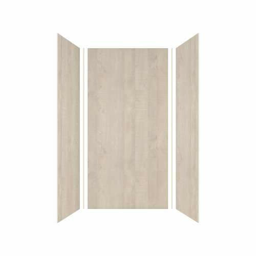 Transolid Expressions 36-In X 36-In X 72-In Glue To Wall Shower Wall Kit EWK363672