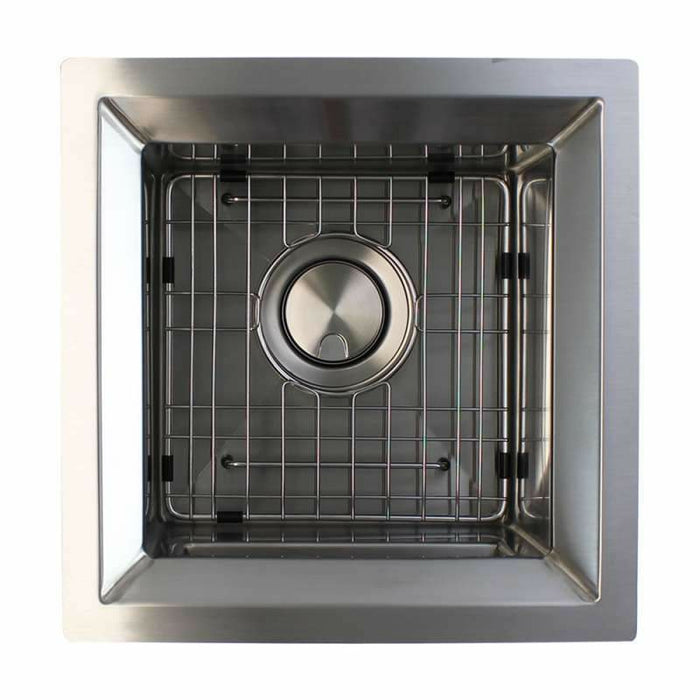 Transolid Studio Stainless Steel 15-In Undermount Kitchen Sink PUSB15159