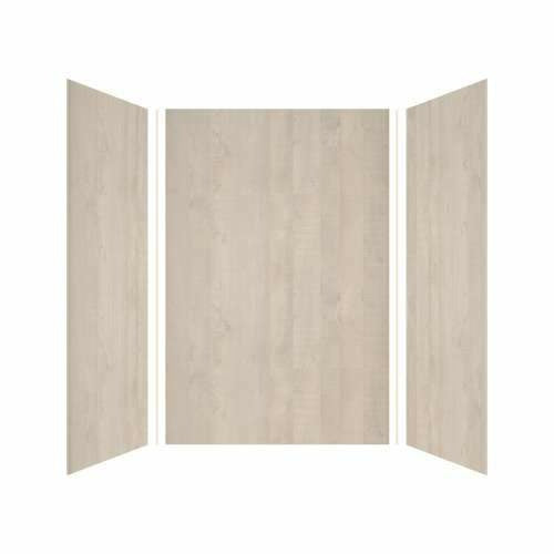 Transolid Expressions 48-In X 48-In X 72-In Glue To Wall Shower Wall Kit EWK484872