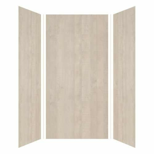 Transolid Expressions 48-In X 48-In X 96-In Glue To Wall Shower Wall Kit EWK484896