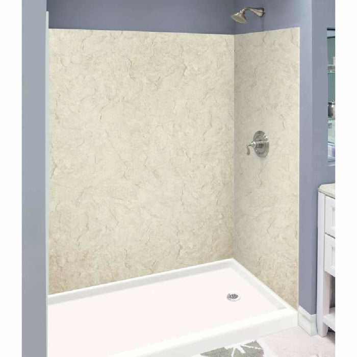 Transolid Expressions 36-In X 60-In X 72-In Glue To Wall Tub/Shower Wall Kit EWK603672