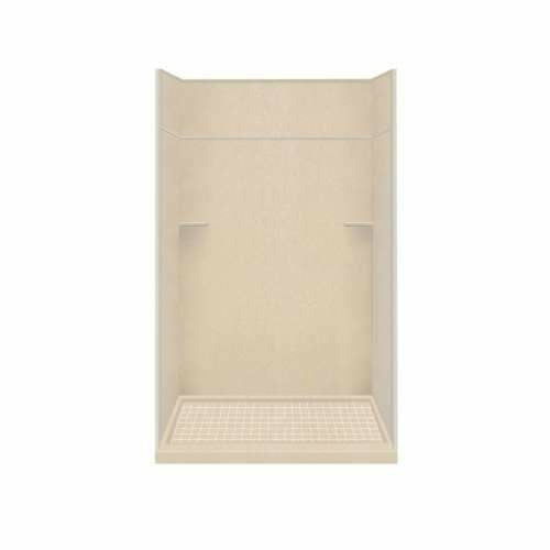 Transolid Studio Solid Surface 60-In X 96-In Alcove Shower Kit with Extension RKWFX6067