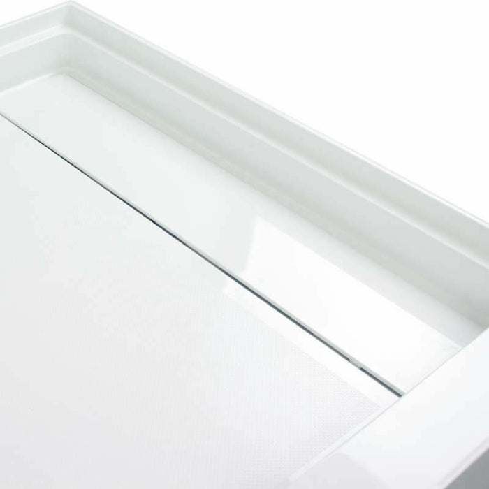 Transolid Linear 48-In X 36-In Rectangular Alcove Shower Base FL4836