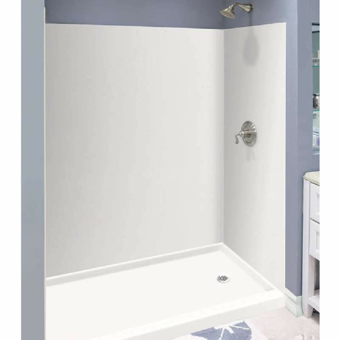 Transolid Expressions 36-In X 60-In X 72-In Glue To Wall Tub/Shower Wall Kit EWK603672