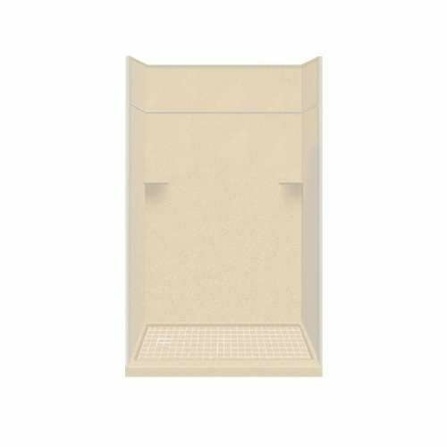 Transolid Studio Solid Surface 60-In X 96-In Alcove Shower Kit with Extension RKWFX6007